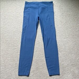 Blue High-Waisted Athleta Girl Leggings